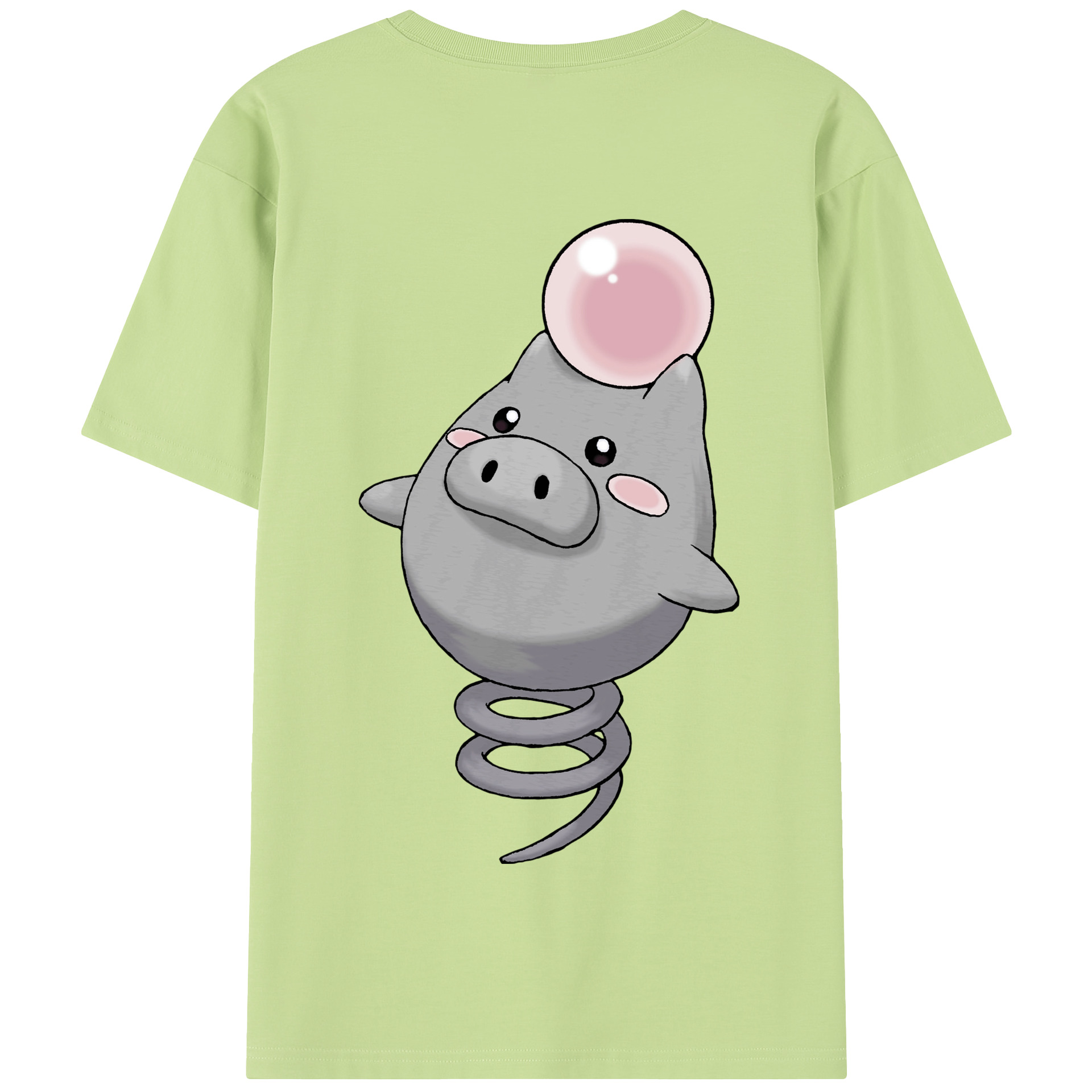 （画像用） ポケットモンスター Pokémon 綿100％半袖Tシャツ（背面プリント）